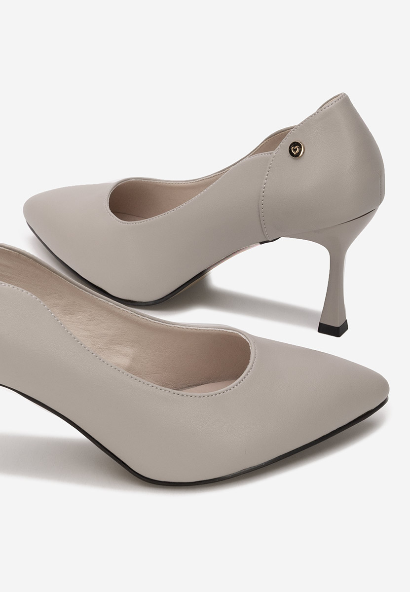 Обувки стилето Karita сив
