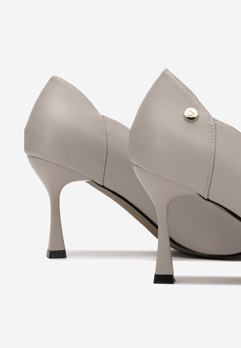 Обувки стилето Karita сив