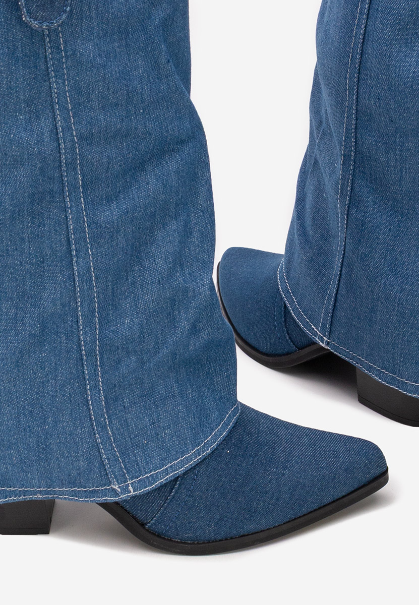 Каубойски ботуши Josefima деним