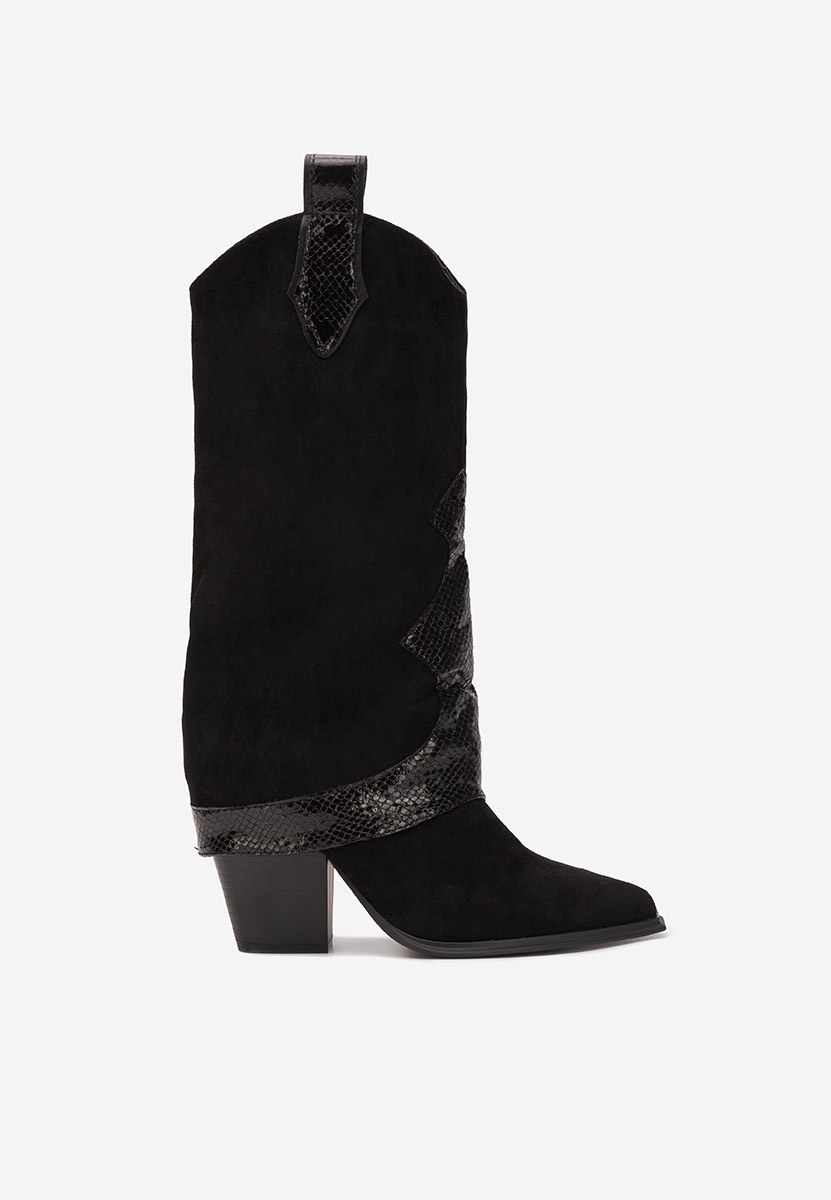 Каубойски ботуши Nistora черен