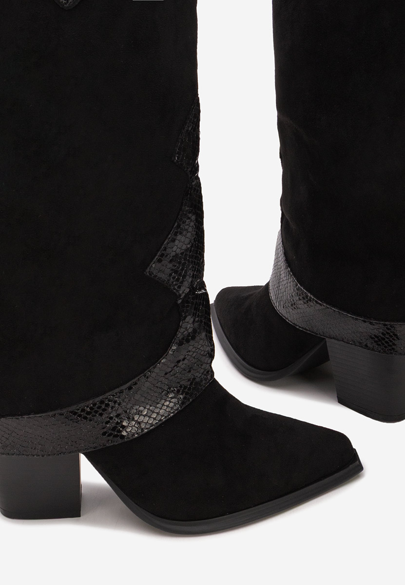 Каубойски ботуши Nistora черен