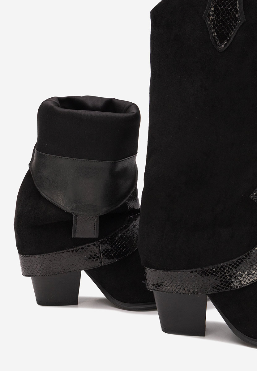 Каубойски ботуши Nistora черен