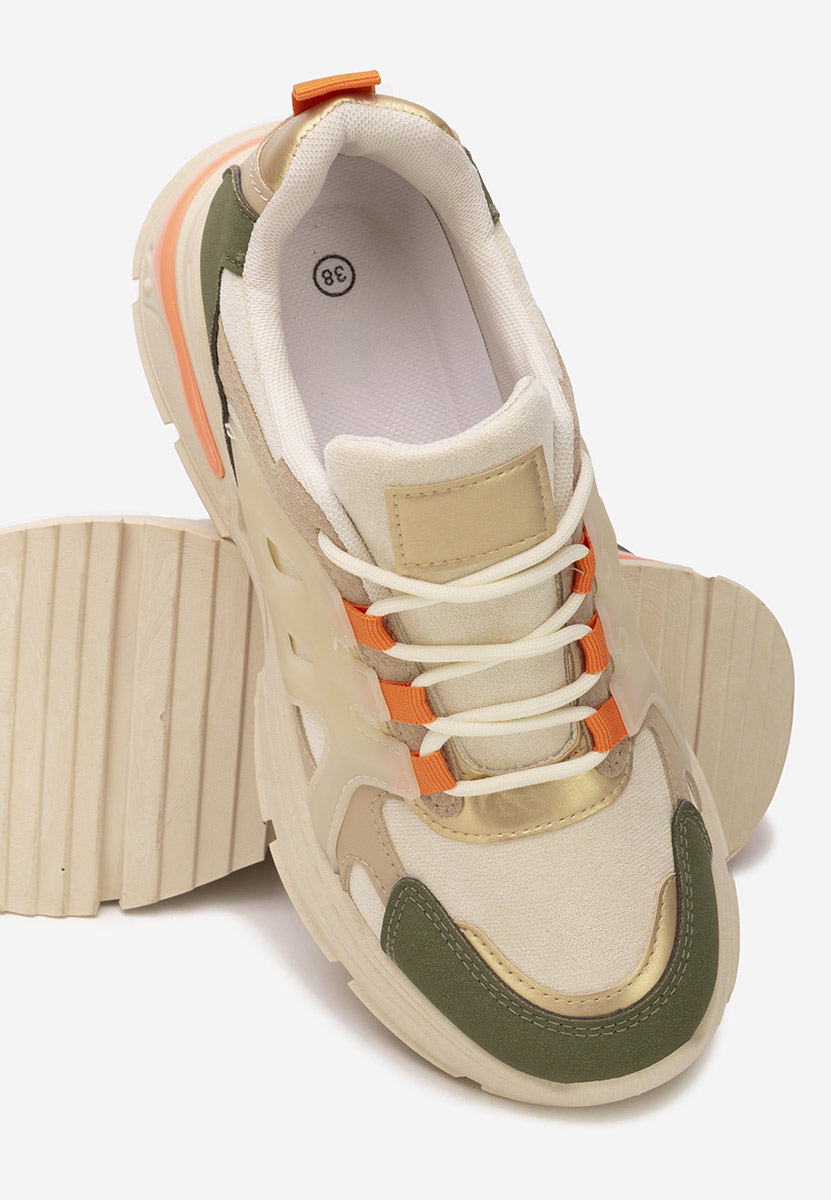 Cникърси на платформа Alverisa зелен