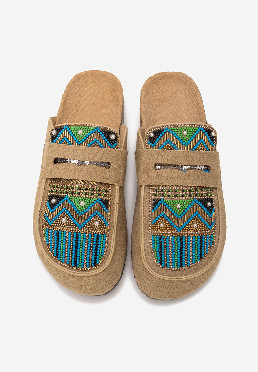 Дамско сабо Jovana каки