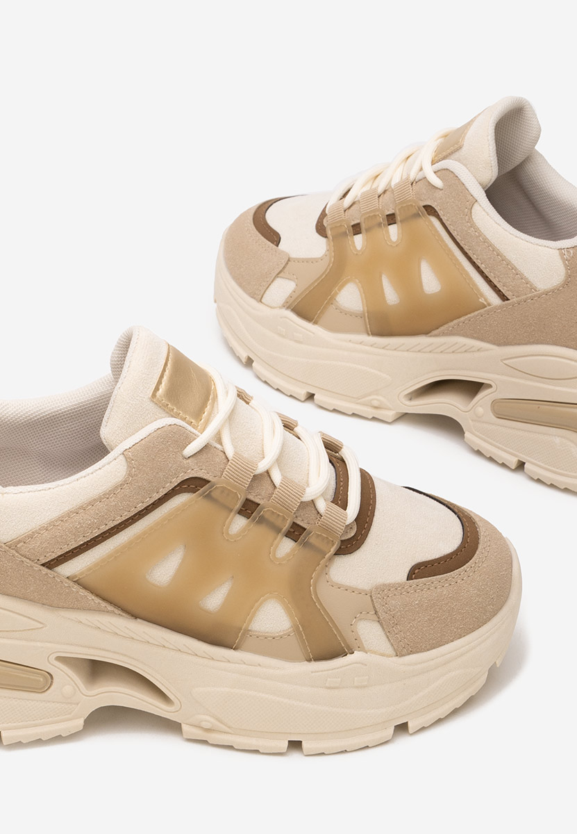 Cникърси на платформа Alverisa каки