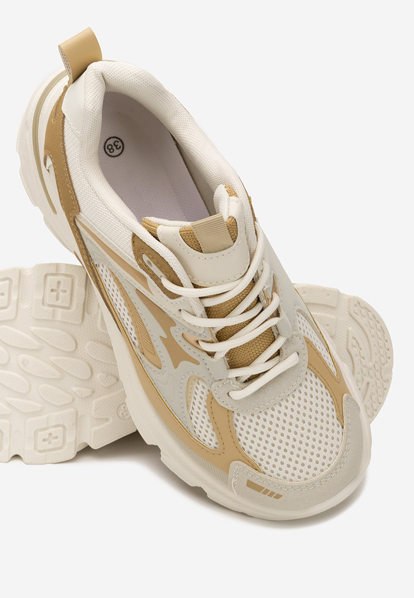 Cникърси на платформа Zoriva каки