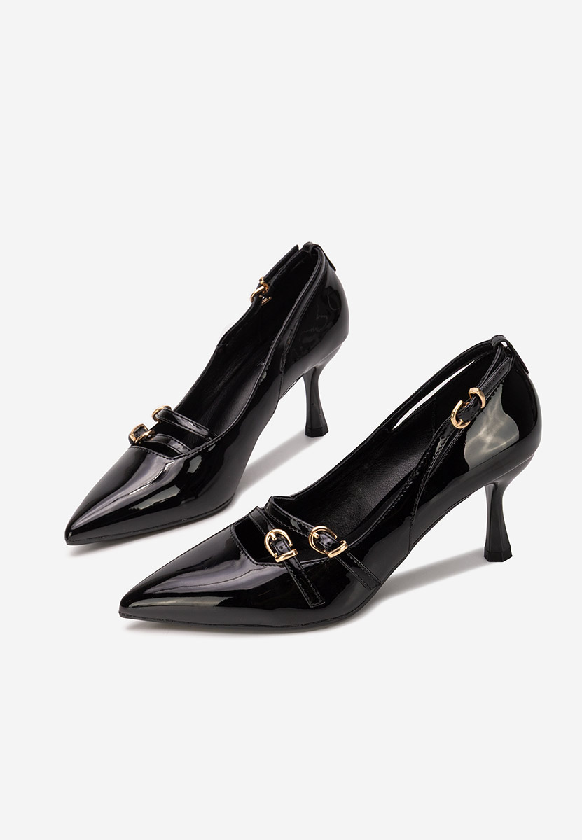 Обувки стилето Morenia черни