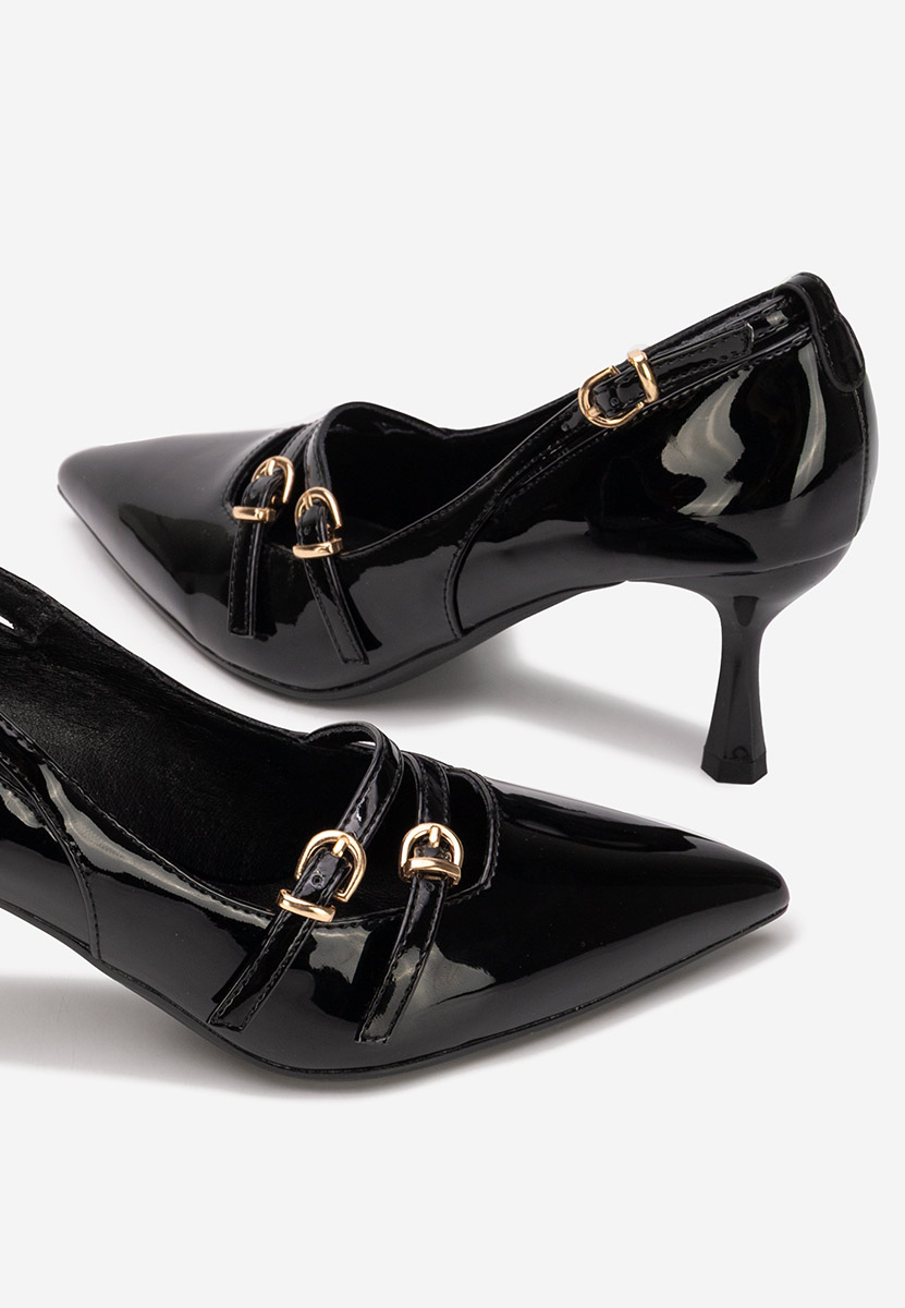 Обувки стилето Morenia черни