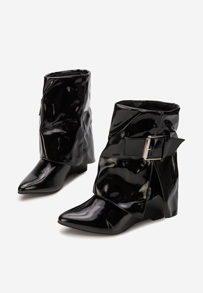 Боти с Платформа Irinea V2 черен