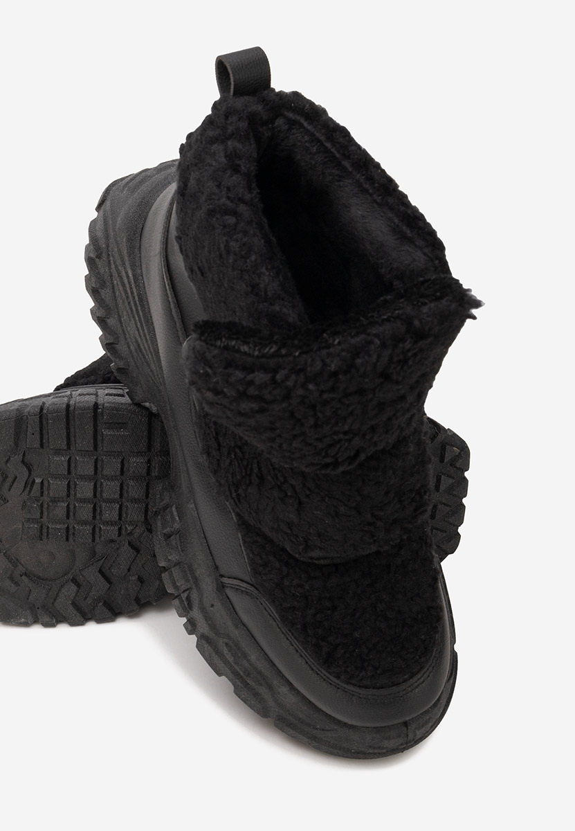 Дамски Зимни маратонки Comino черни