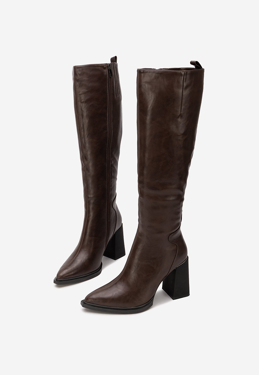 Чизми на ток Ricardia кафяв