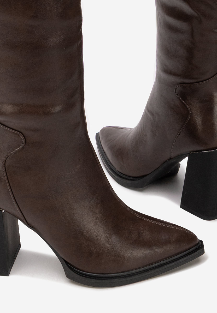 Чизми на ток Ricardia кафяв