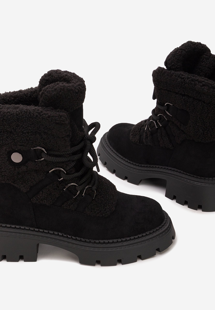 Зимни дамски Ботинки Kalindra черен