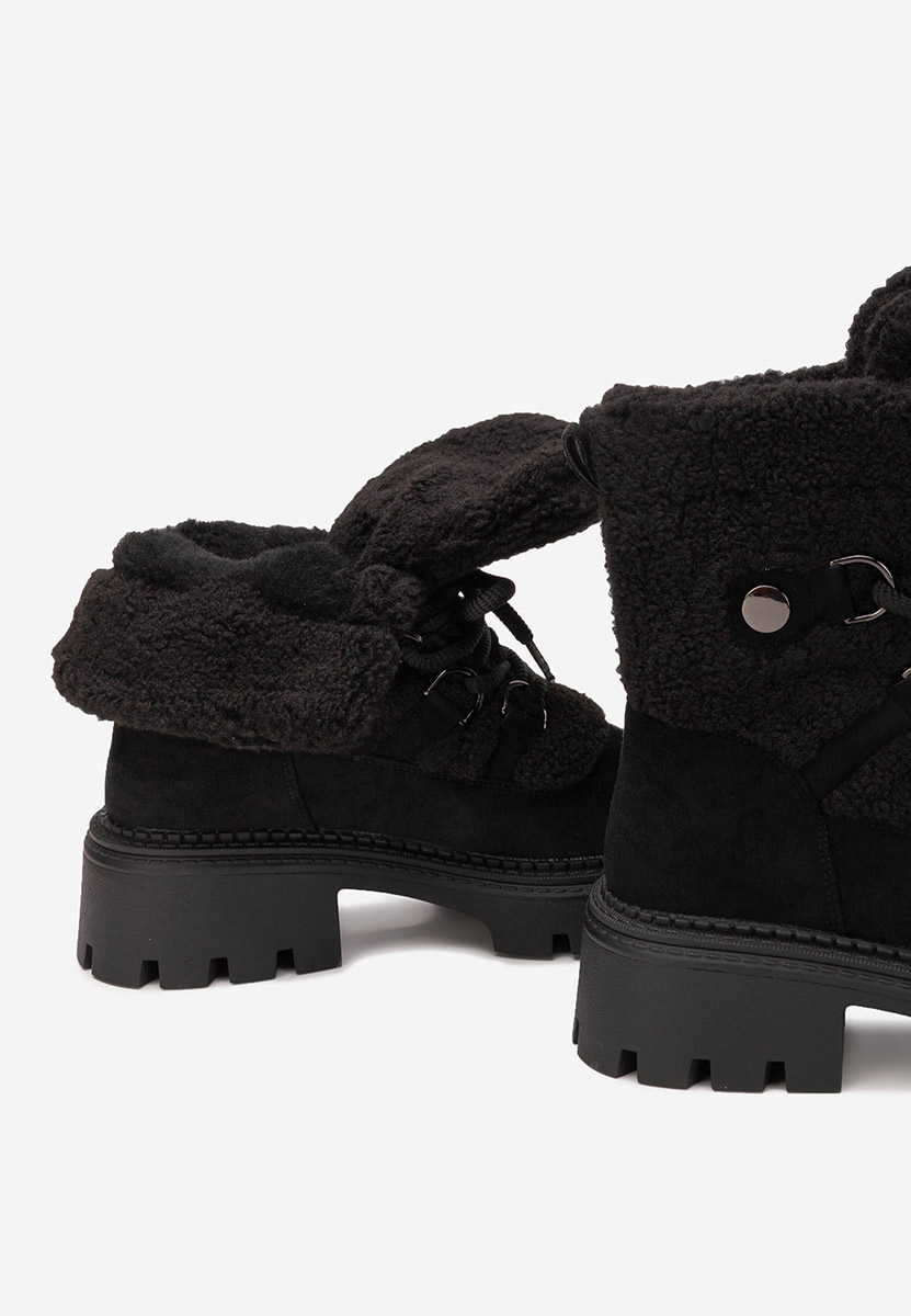 Зимни дамски Ботинки Kalindra черен