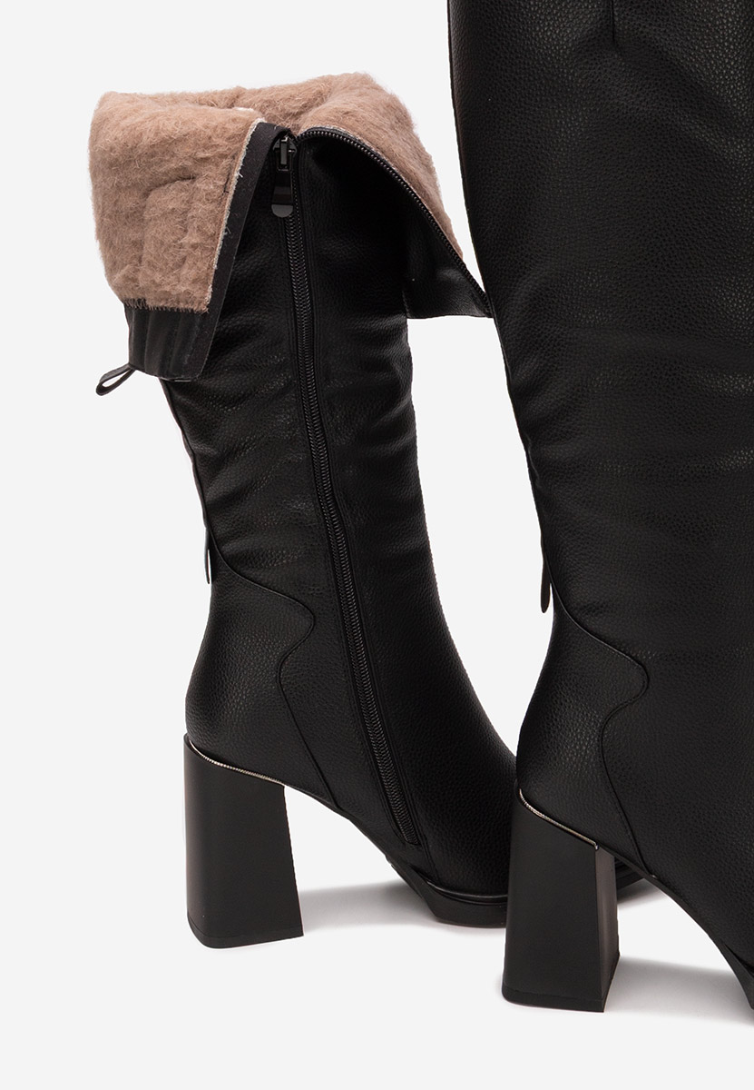 Чизми на ток Ricardia V2 черен