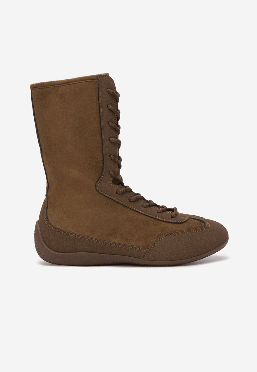 дамски кецове Stelia кафяв