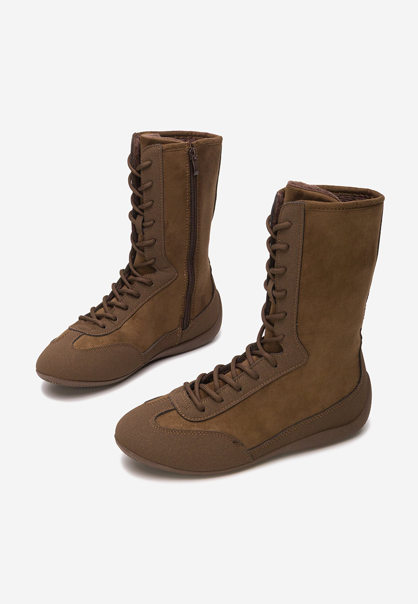 дамски кецове Stelia кафяв