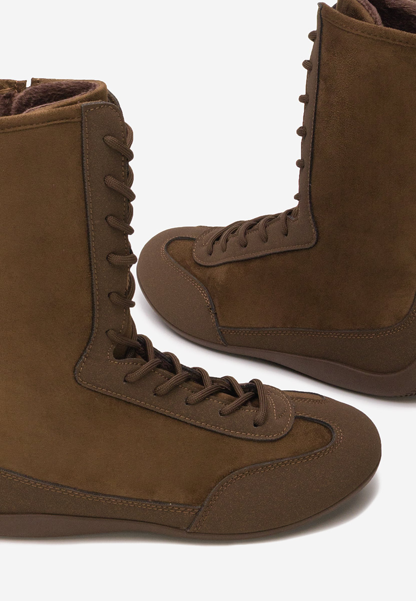 дамски кецове Stelia кафяв