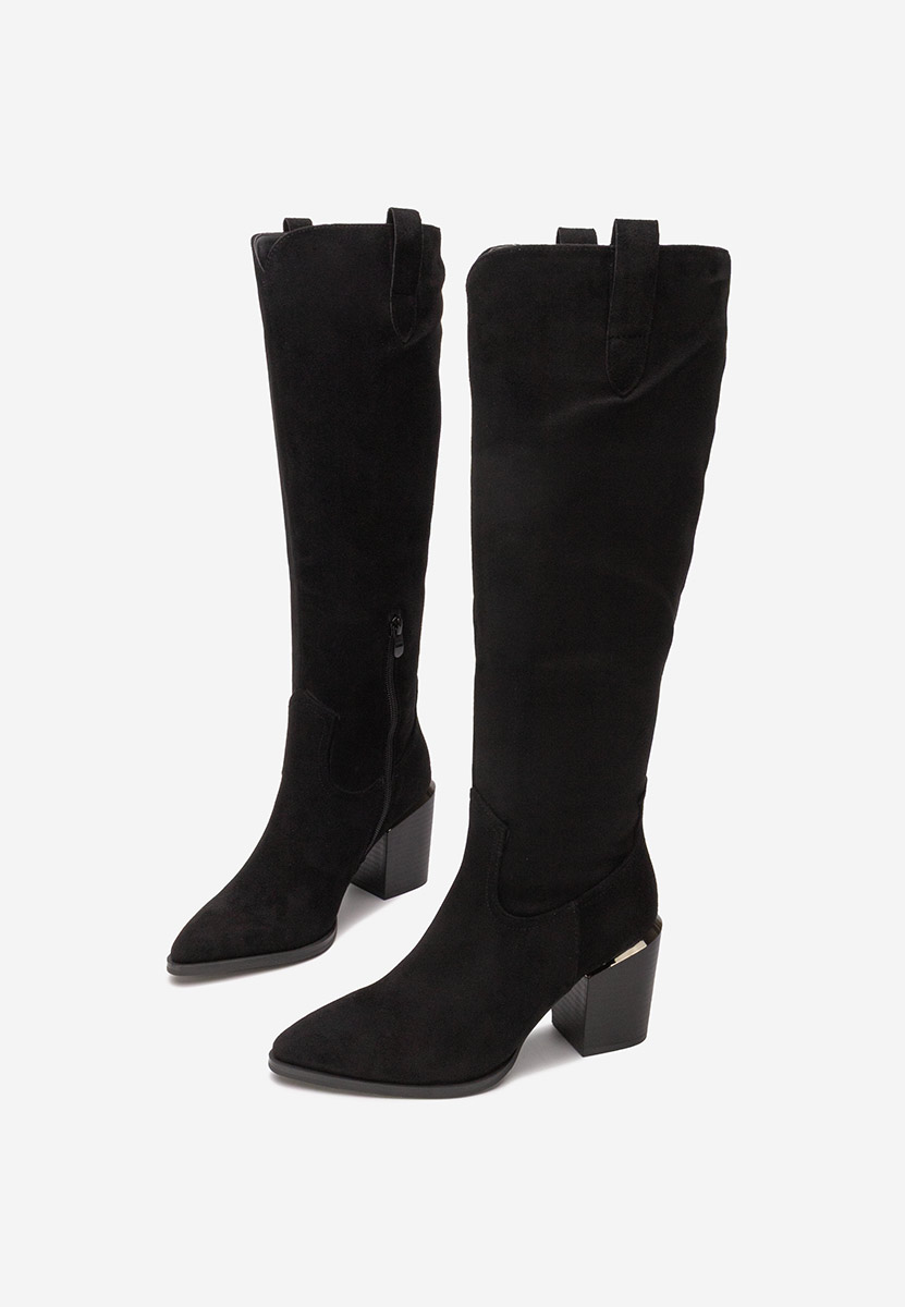 Чизми на ток Jasaria черен