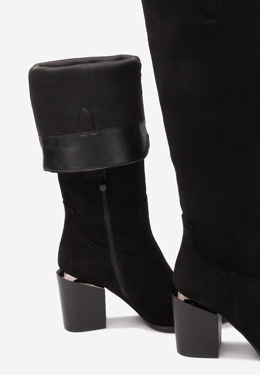 Чизми на ток Jasaria черен