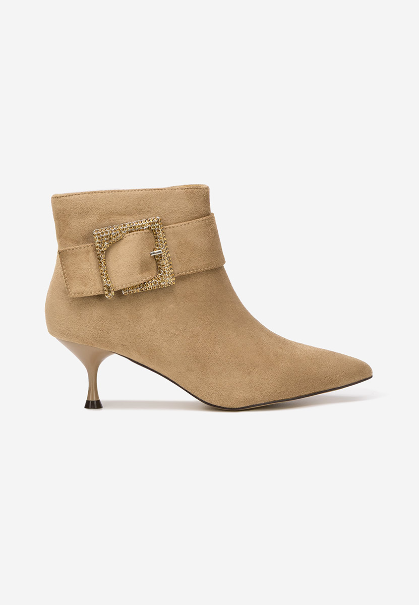 Боти на висок ток Karlene каки