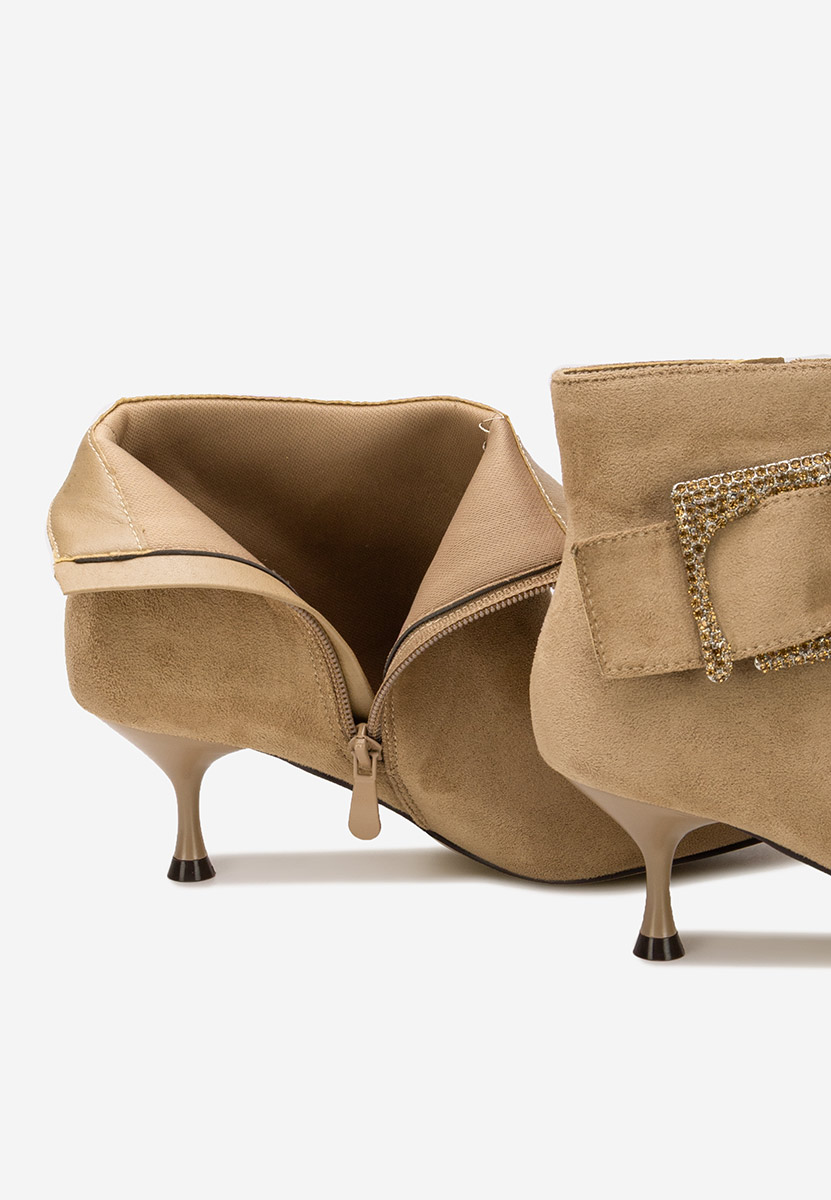 Боти на висок ток Karlene каки