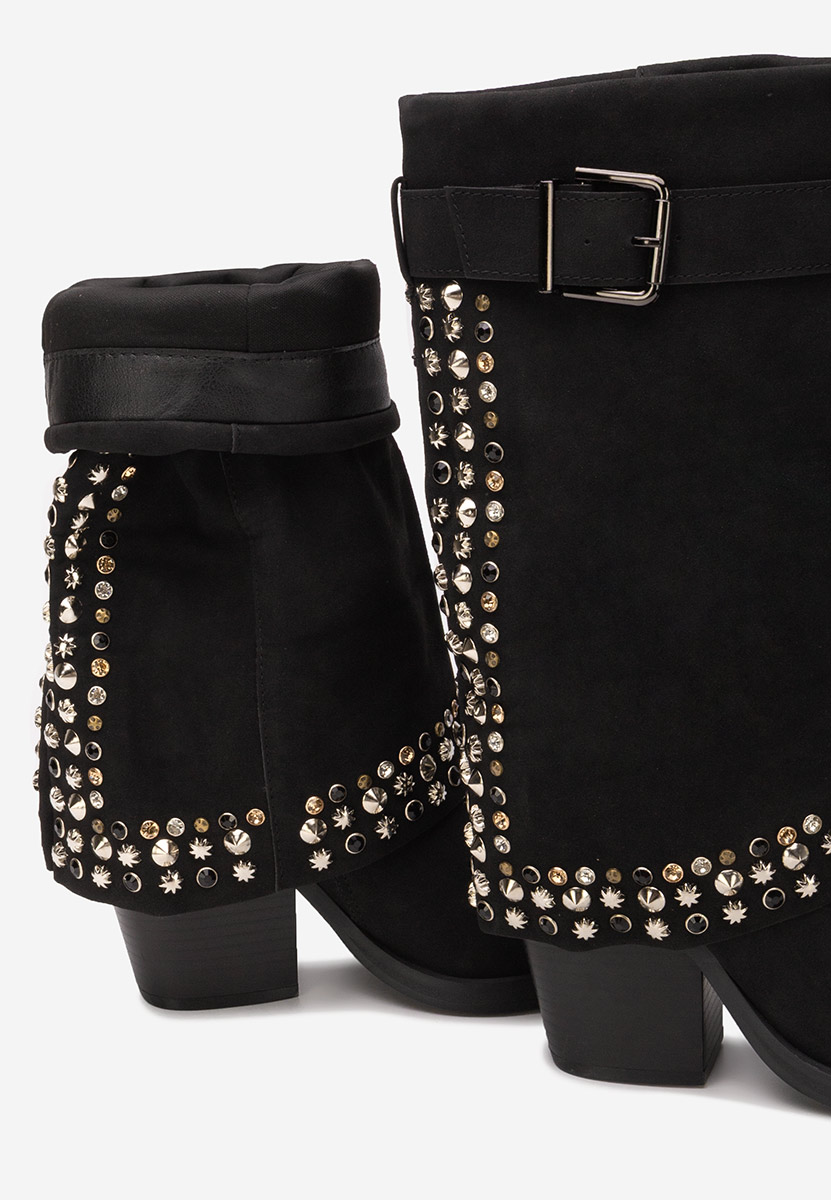 Чизми на ток Melvora черен