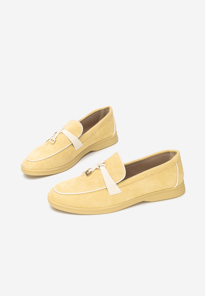 Дамски мокасини Raquella жълт