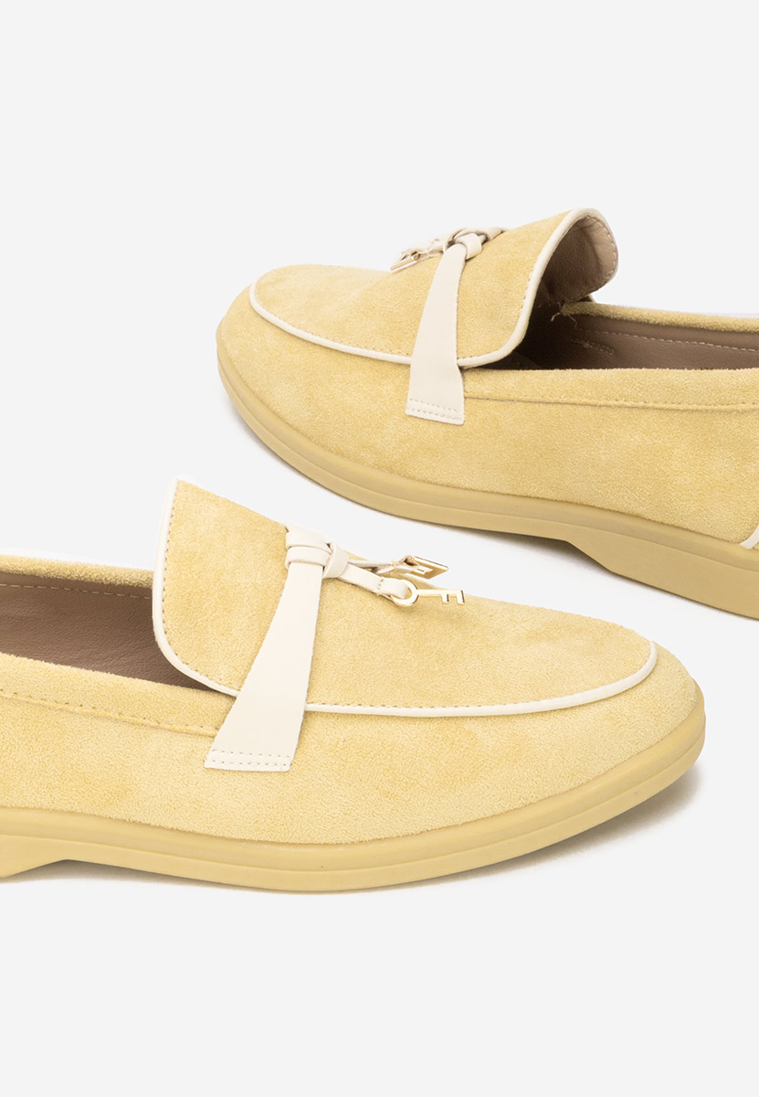 Дамски мокасини Raquella жълт