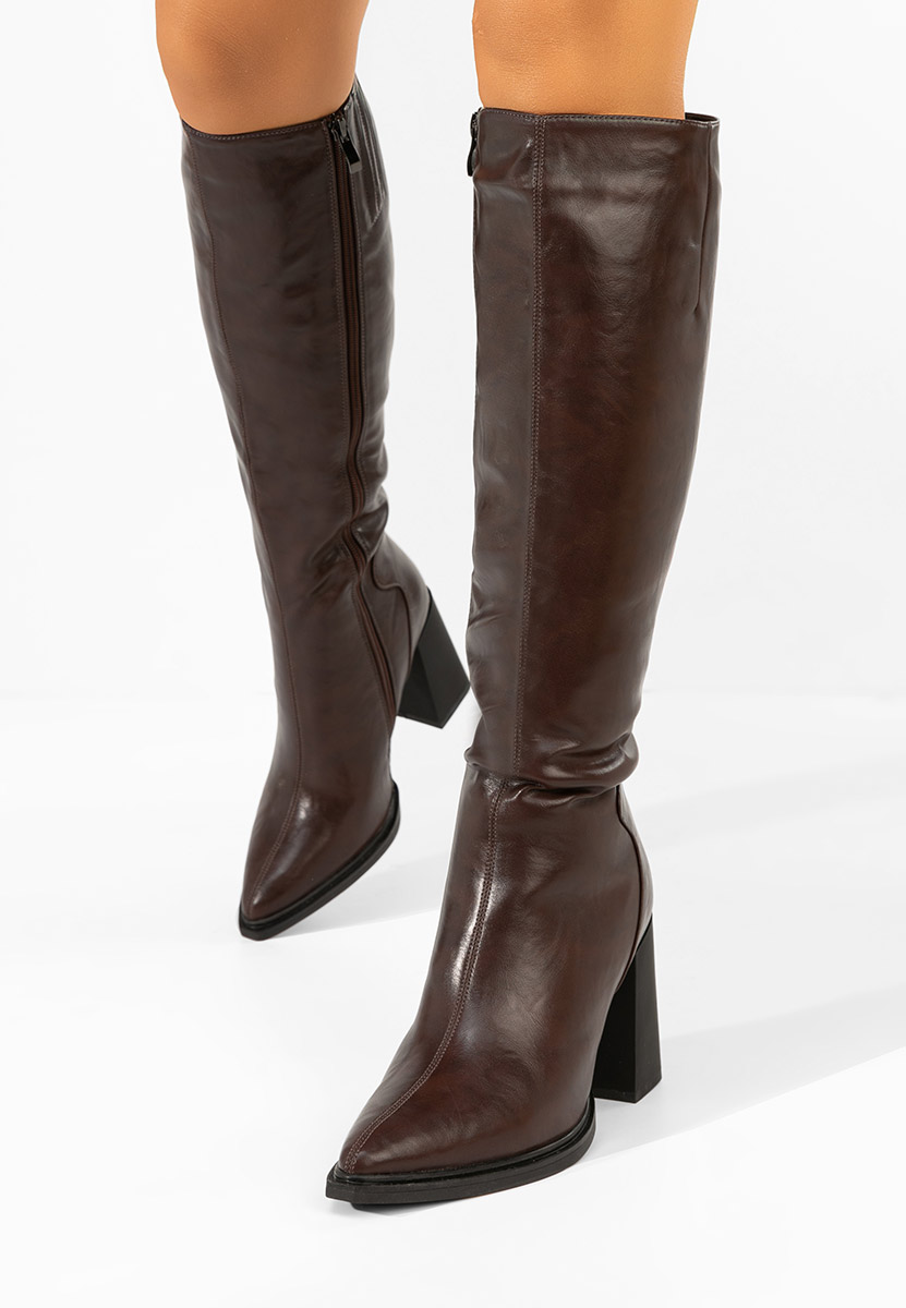 Чизми на ток Ricardia кафяв