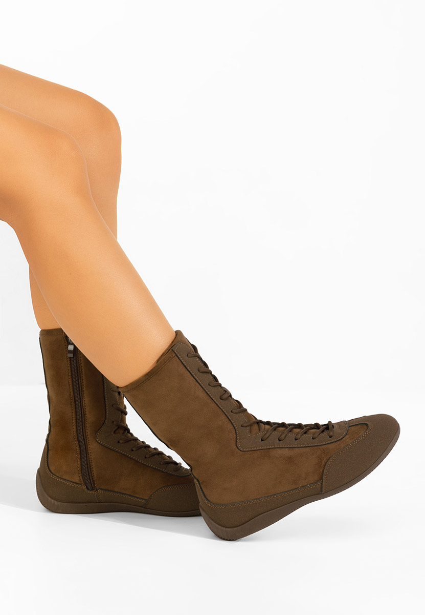 дамски кецове Stelia кафяв