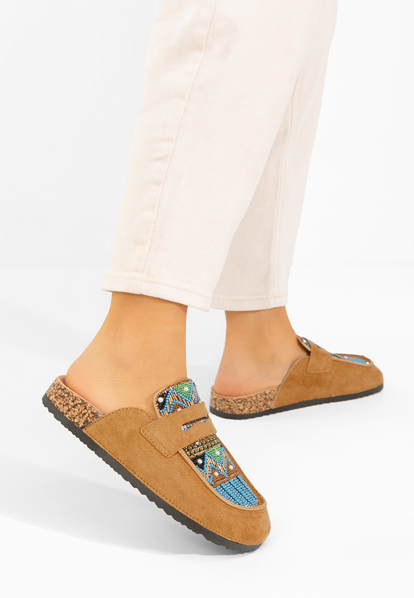 Дамско сабо Marlie V2 камел