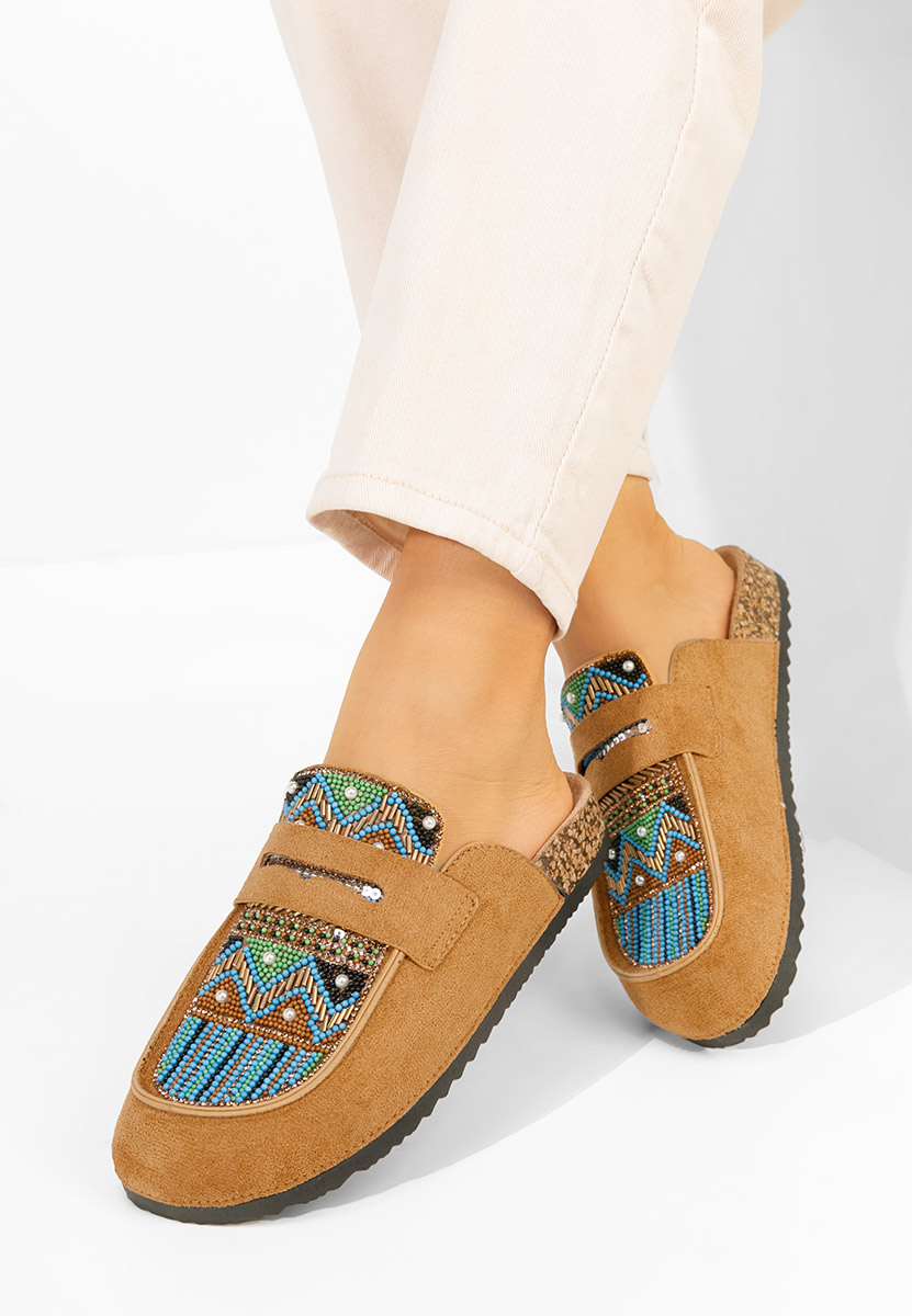 Дамско сабо Marlie V2 камел