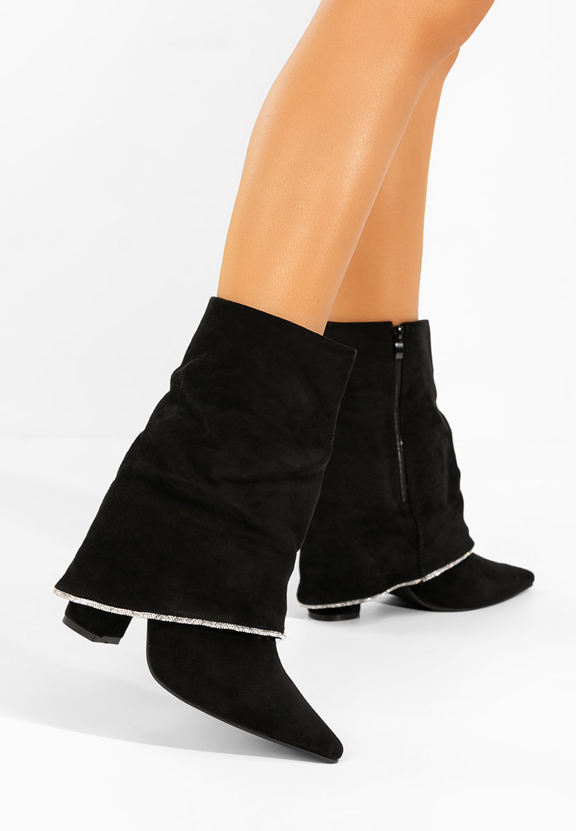 Чизми на ток Nelora черен