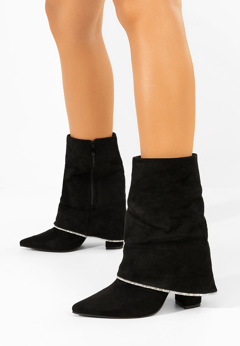 Чизми на ток Nelora черен