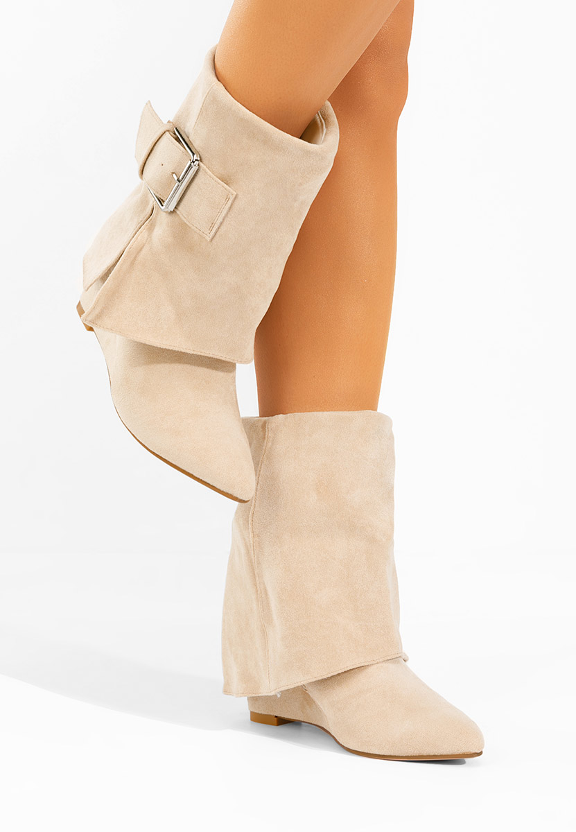 Боти с Платформа Irinea бежов