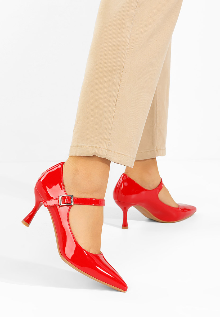 Обувки стилето Rosilla червен
