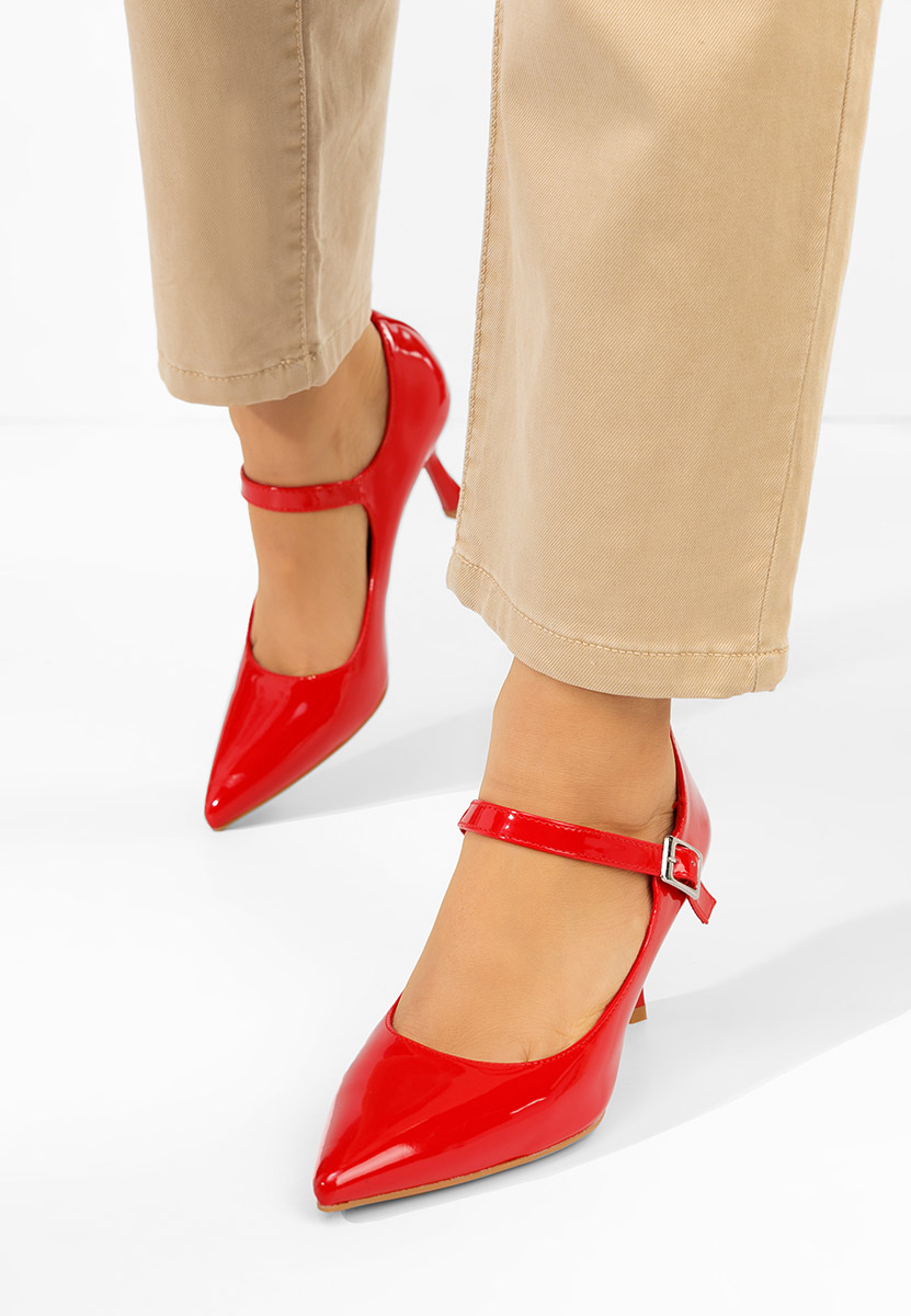 Обувки стилето Rosilla червен