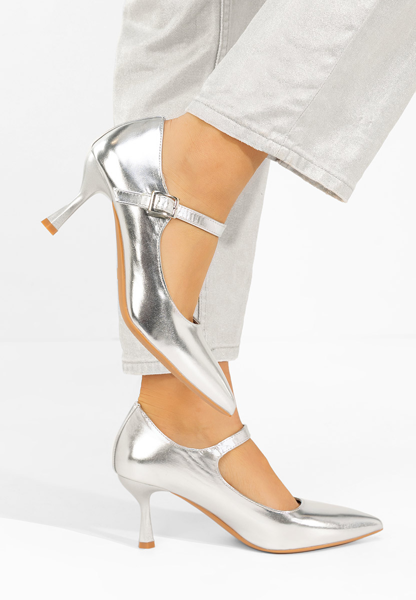 Обувки стилето Rosilla сив