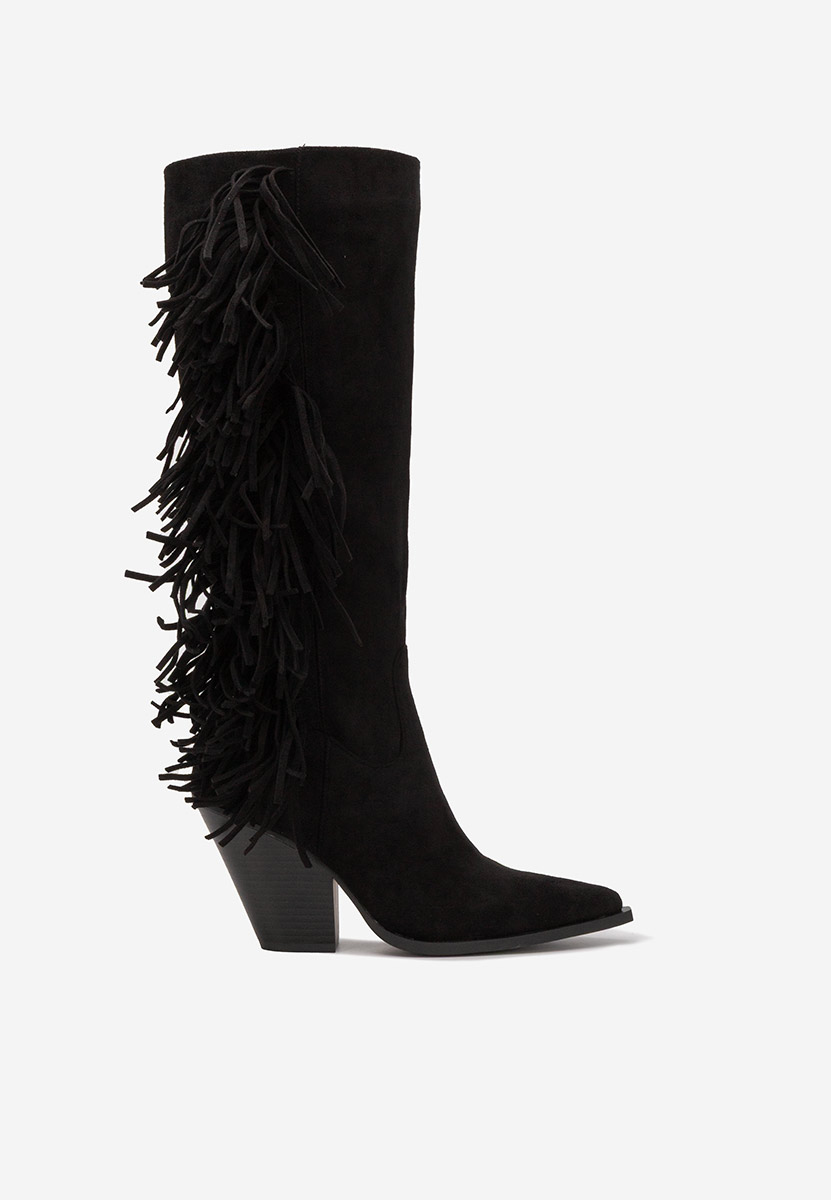 Чизми на ток Brania черен