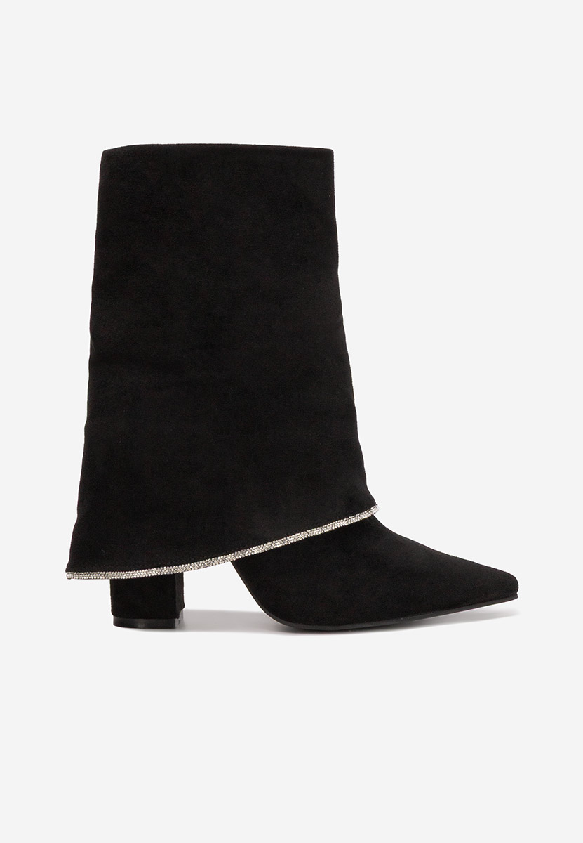 Чизми на ток Nelora черен