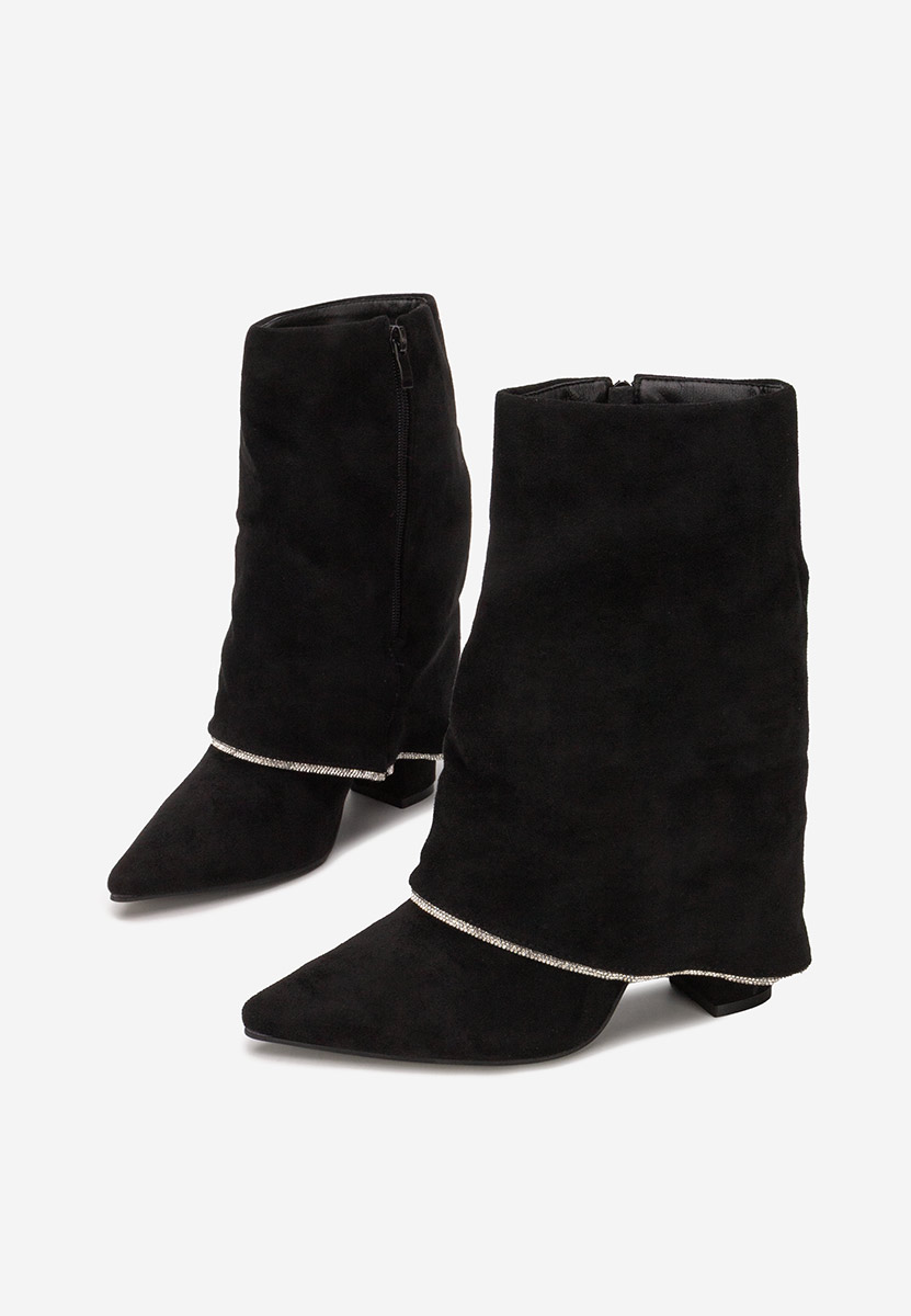 Чизми на ток Nelora черен