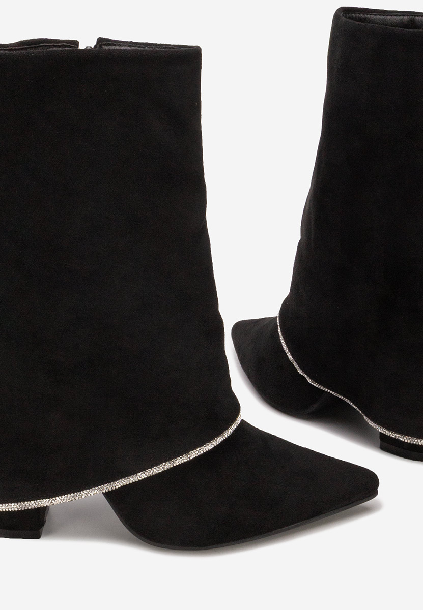 Чизми на ток Nelora черен