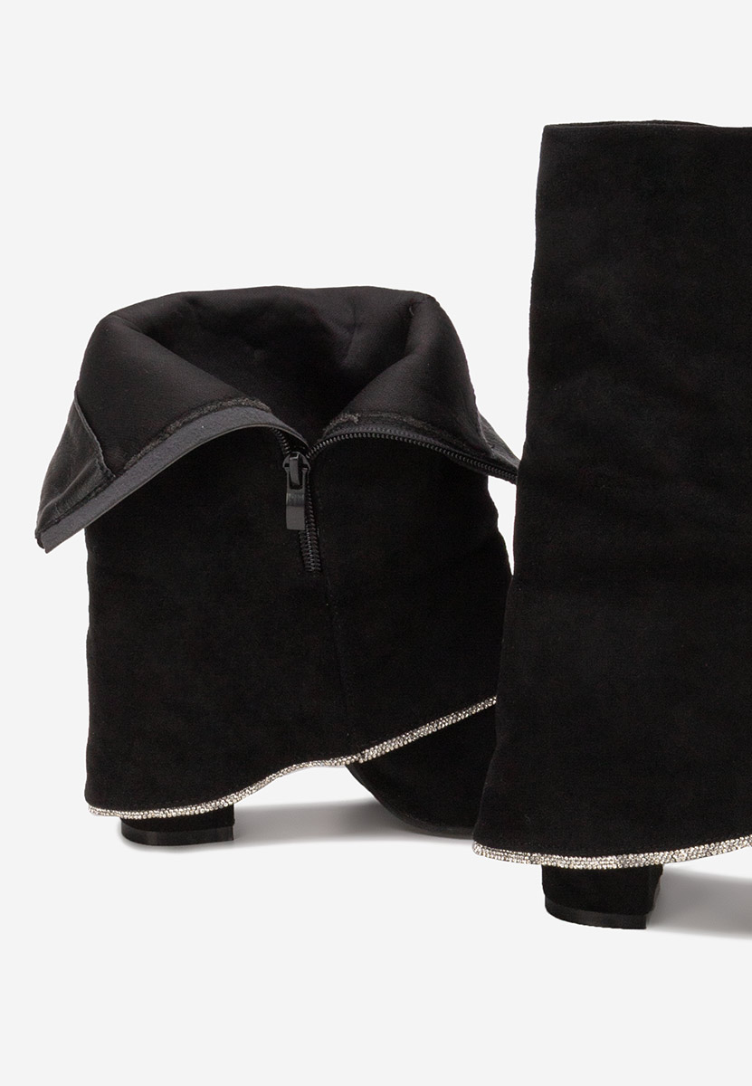 Чизми на ток Nelora черен