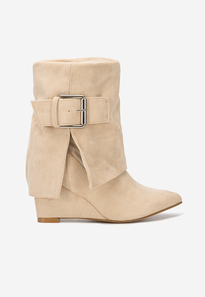 Боти с Платформа Irinea бежов