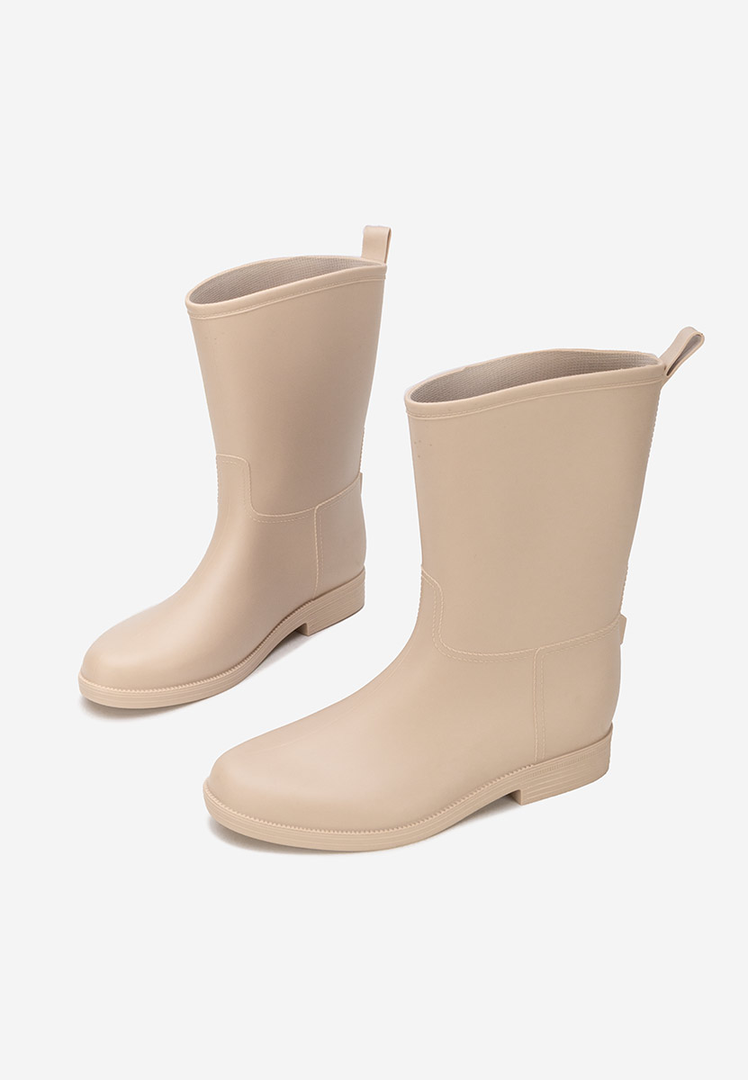 Гумени ботуши Elisea бежов