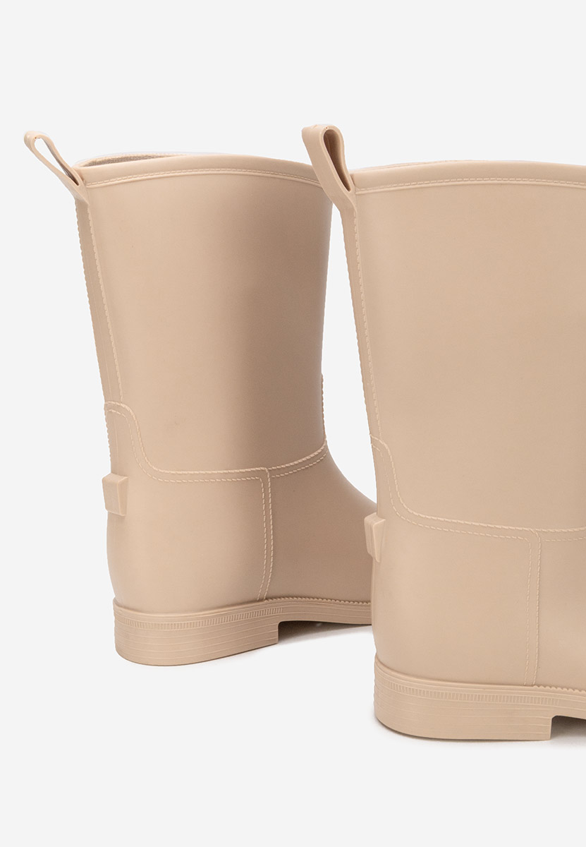 Гумени ботуши Elisea бежов