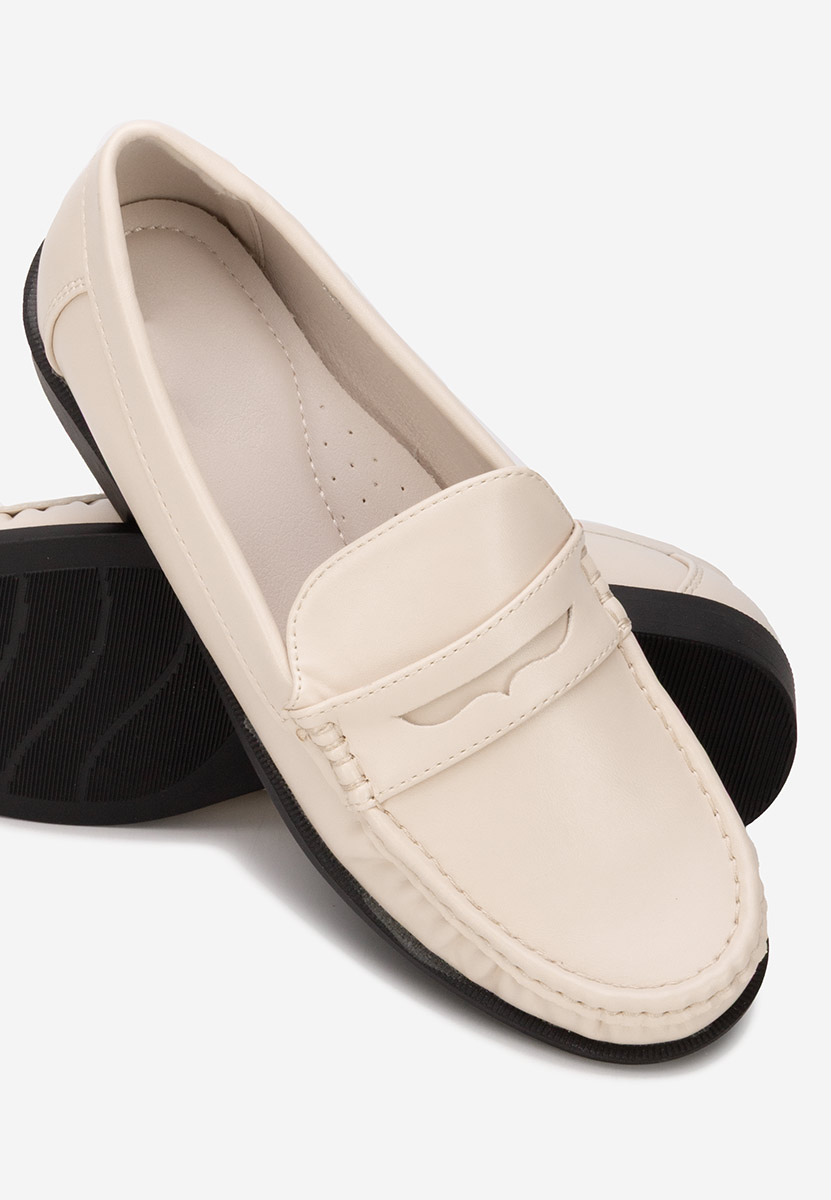 Дамски мокасини Matildia бежов