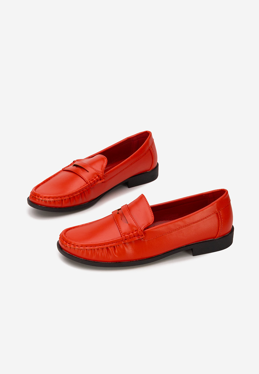 Дамски мокасини Matildia червен