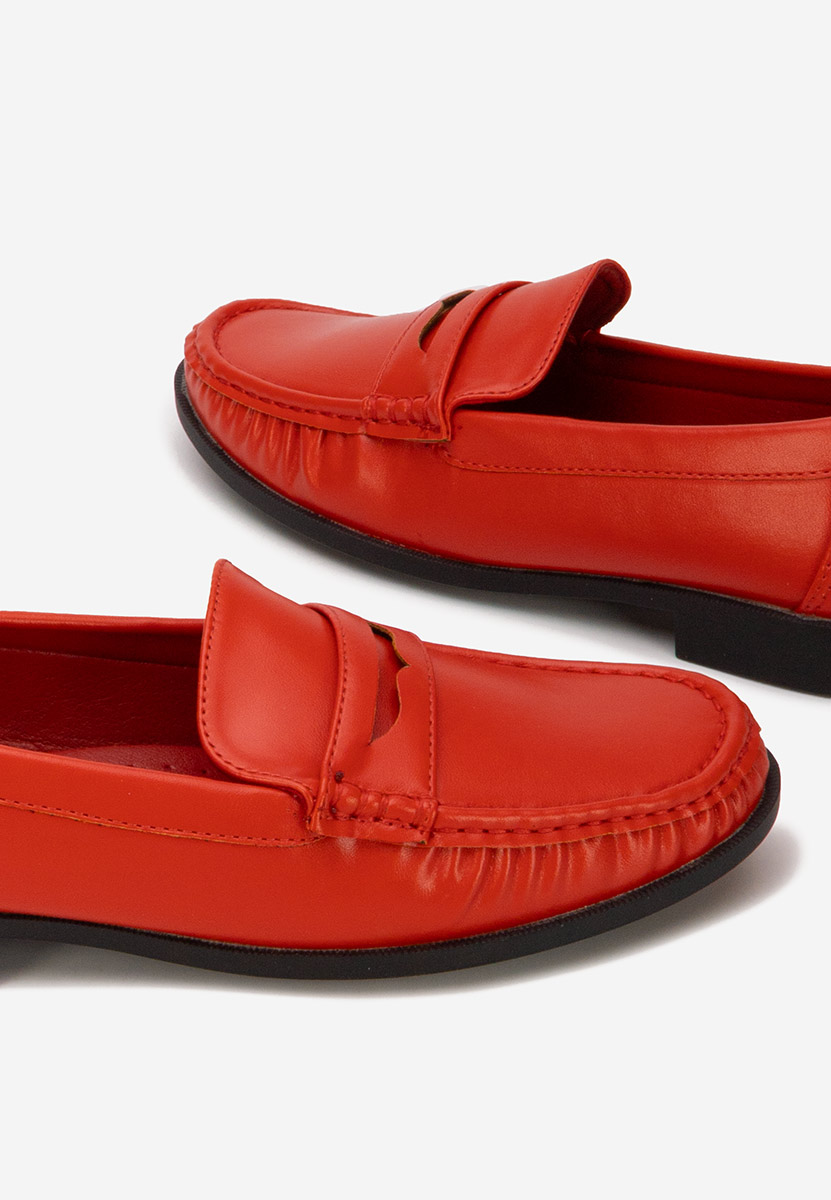 Дамски мокасини Matildia червен